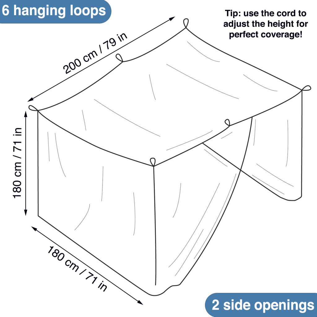 4. Mosquito Net_Line Art